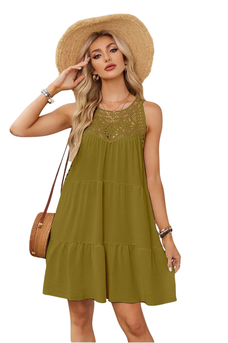 Abito estivo con ricami