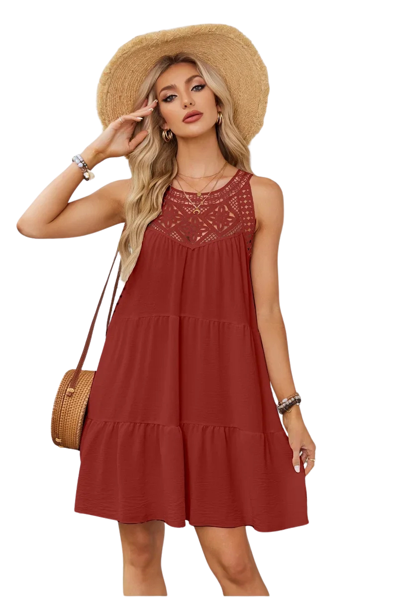 Abito estivo con ricami